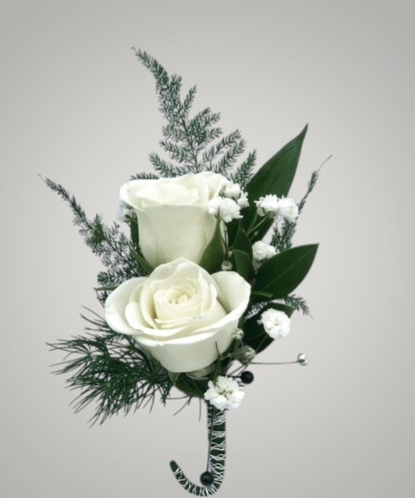 Double Sweetheart Rose - Boutonniere