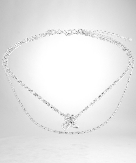 Giving Heart/Cross Necklace