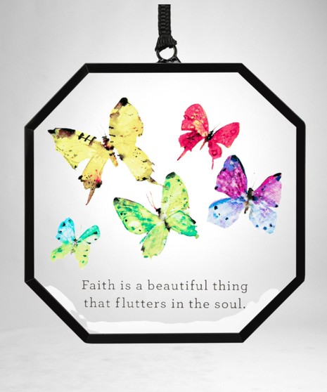Flock of Butterflies Suncatcher