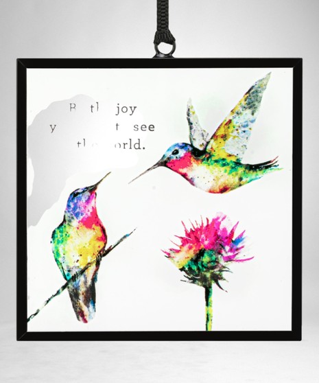 Garden Visitors Suncatcher