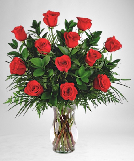 Classic Dozen Roses - Choose Your Color