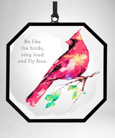 Spring Cardinal Suncatcher